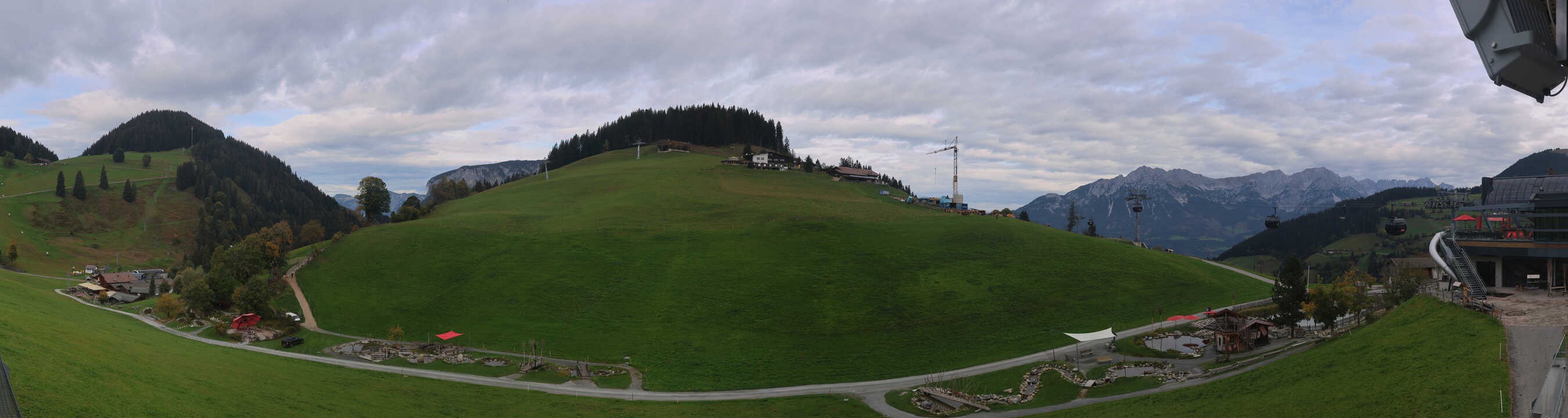 Archiv Foto Webcam Mittelstation Söll, Brixental