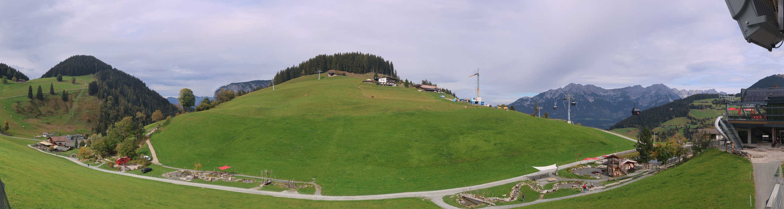 Archiv Foto Webcam Mittelstation Söll, Brixental