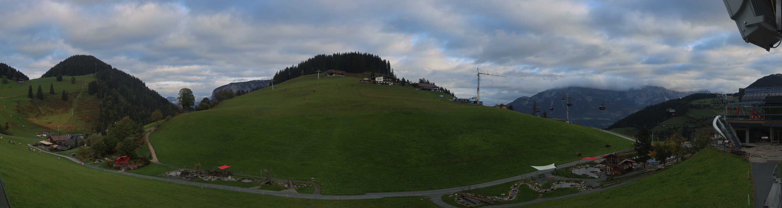 Archiv Foto Webcam Mittelstation Söll, Brixental