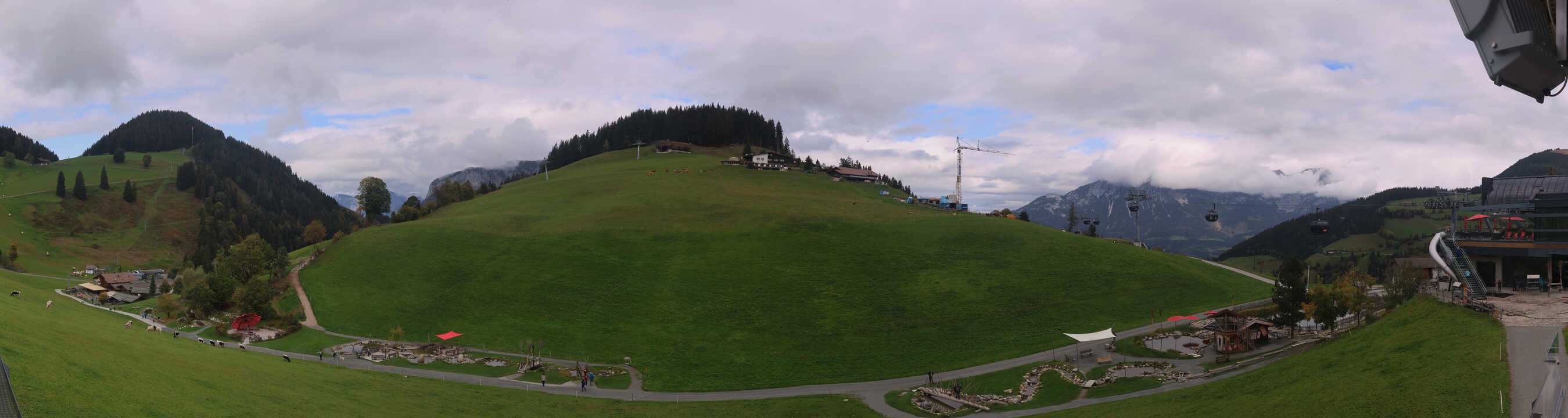 Archiv Foto Webcam Mittelstation Söll, Brixental