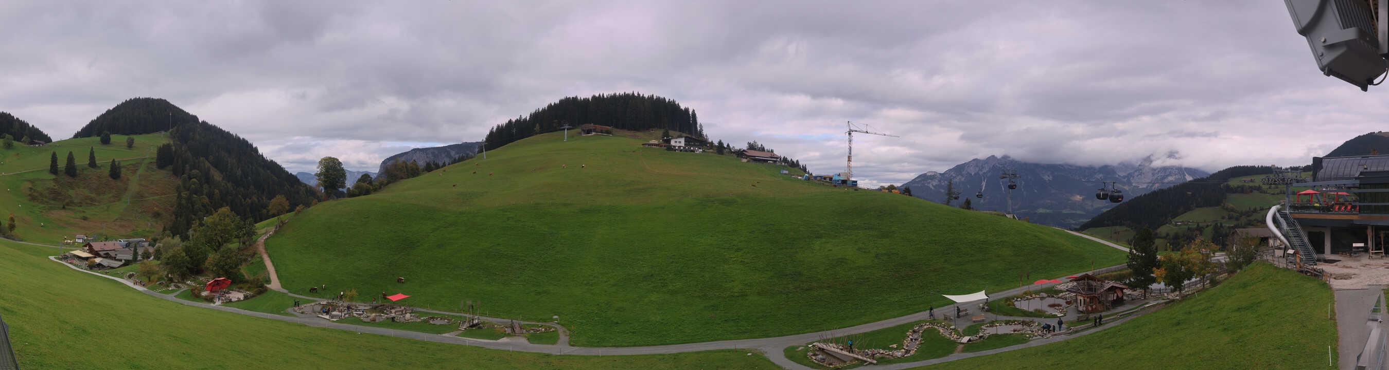 Archiv Foto Webcam Mittelstation Söll, Brixental