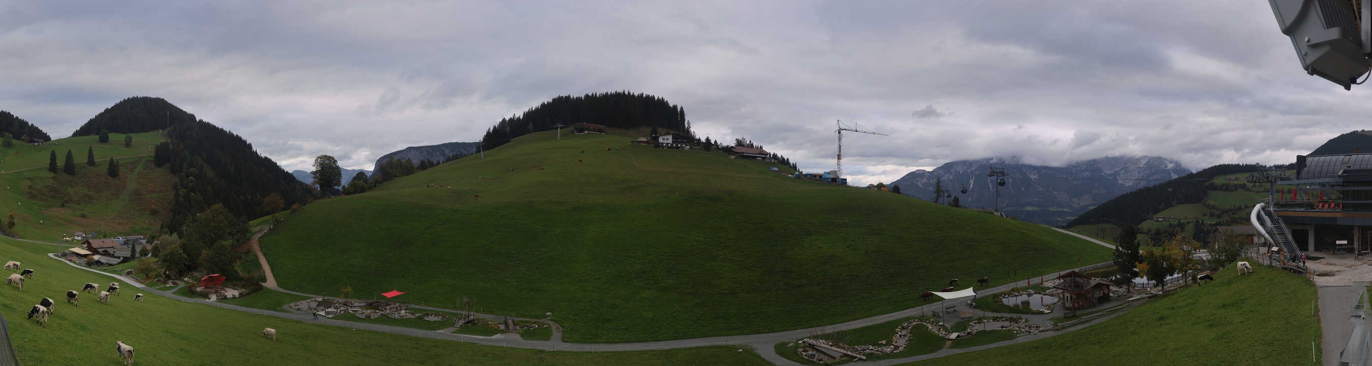 Archiv Foto Webcam Mittelstation Söll, Brixental