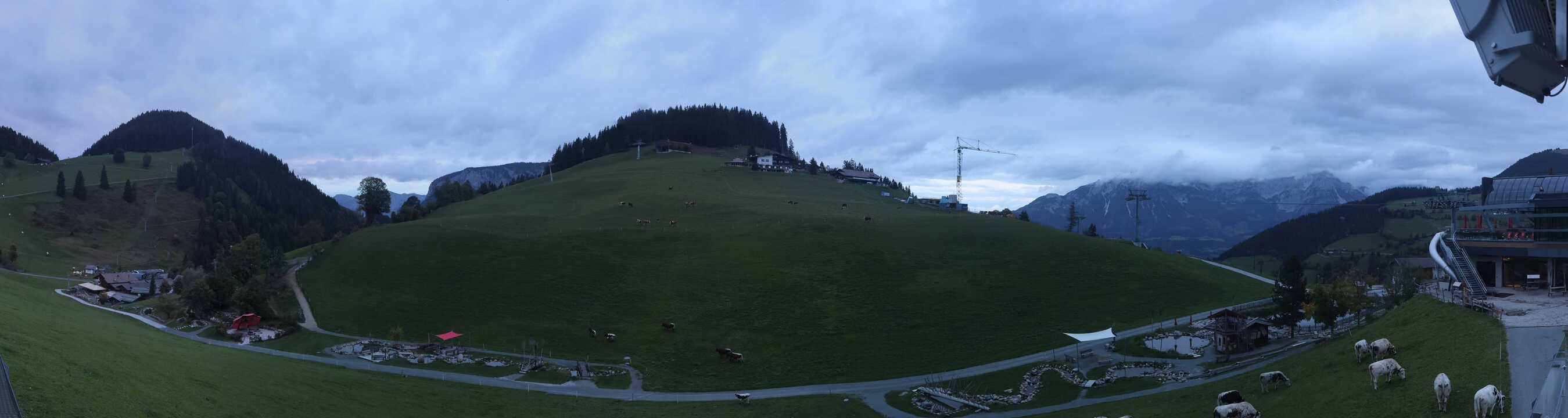 Archiv Foto Webcam Mittelstation Söll, Brixental