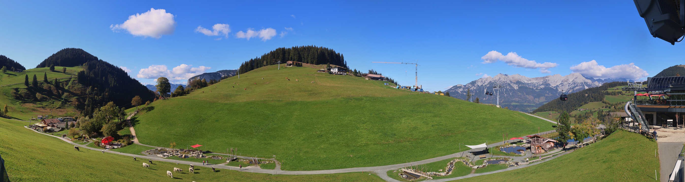 Archiv Foto Webcam Mittelstation Söll, Brixental