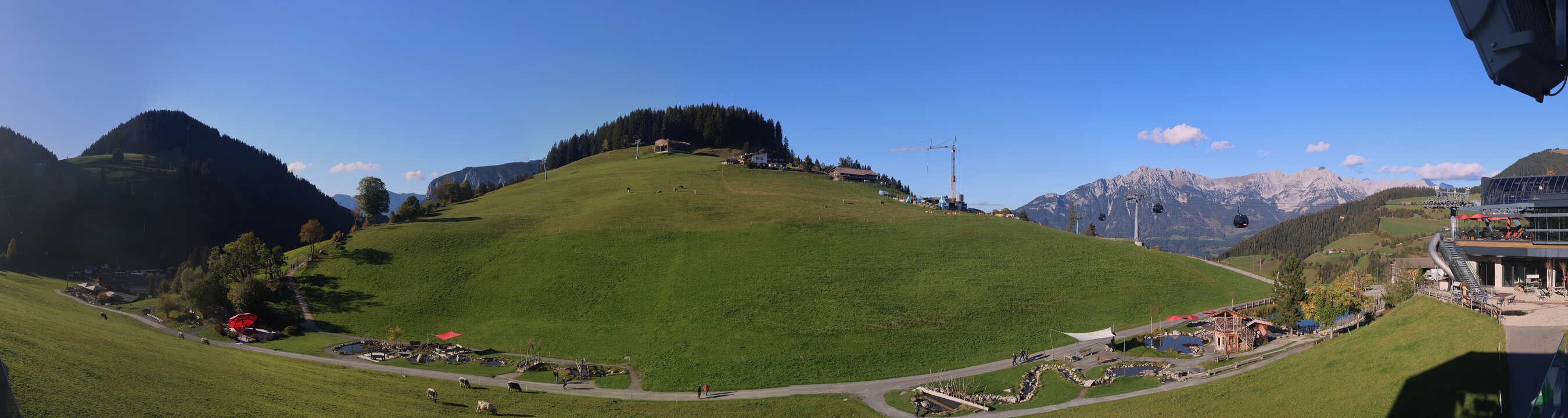 Archiv Foto Webcam Mittelstation Söll, Brixental