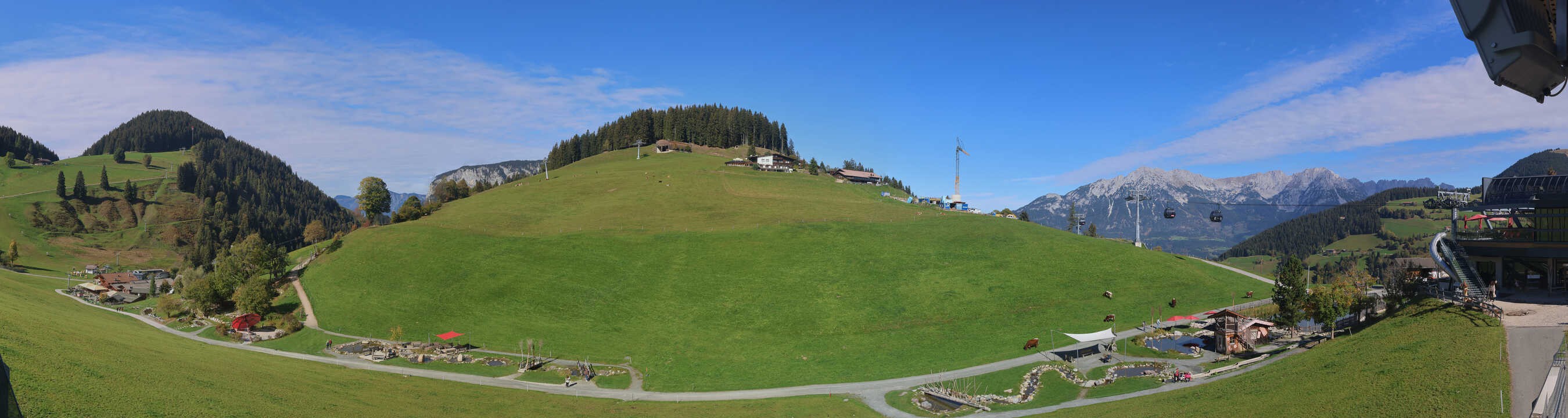 Archiv Foto Webcam Mittelstation Söll, Brixental