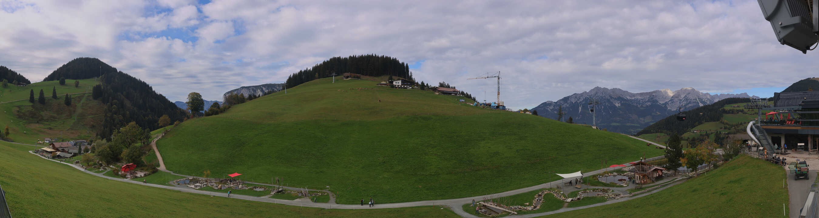 Archiv Foto Webcam Mittelstation Söll, Brixental