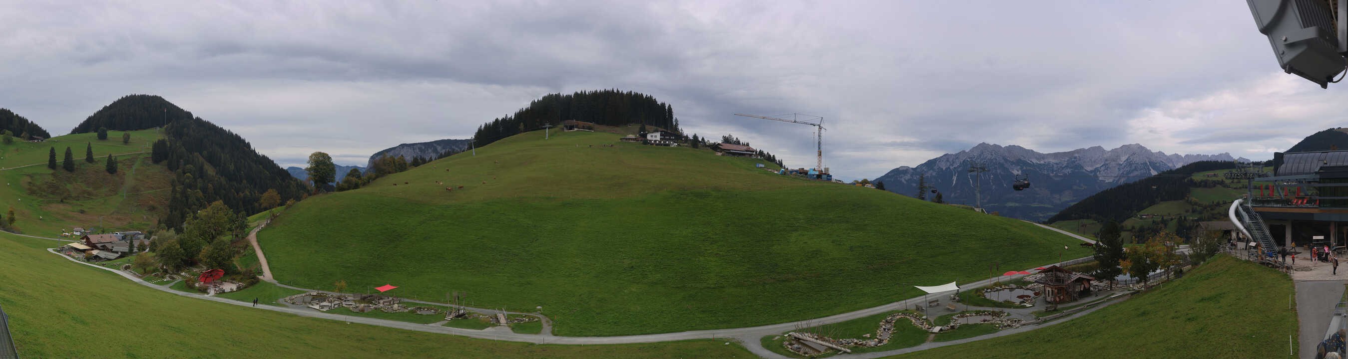 Archiv Foto Webcam Mittelstation Söll, Brixental