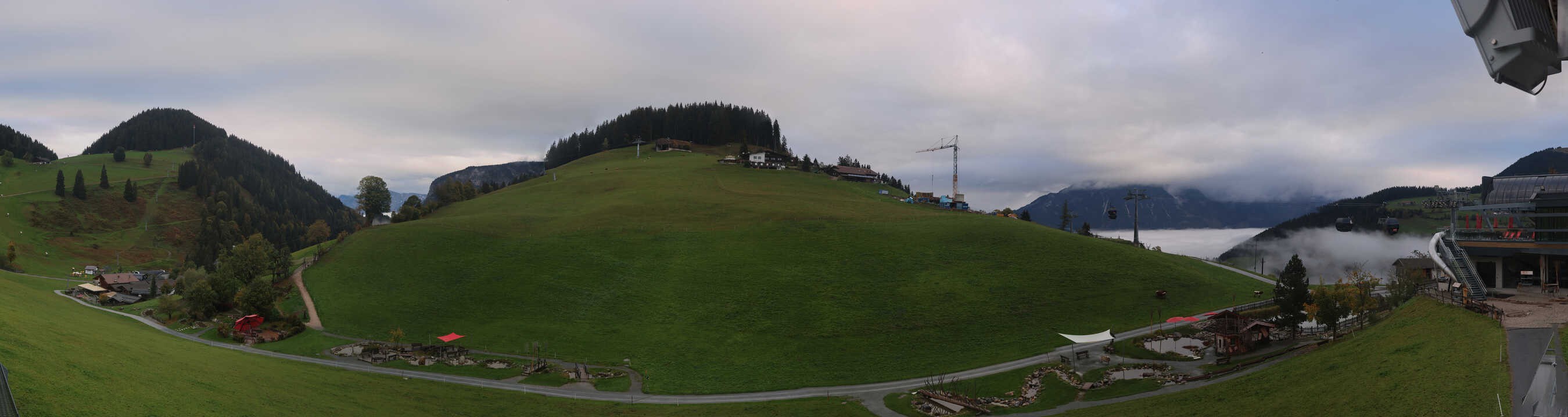 Archiv Foto Webcam Mittelstation Söll, Brixental