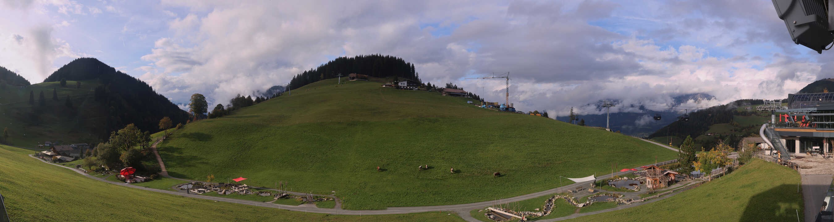 Archiv Foto Webcam Mittelstation Söll, Brixental