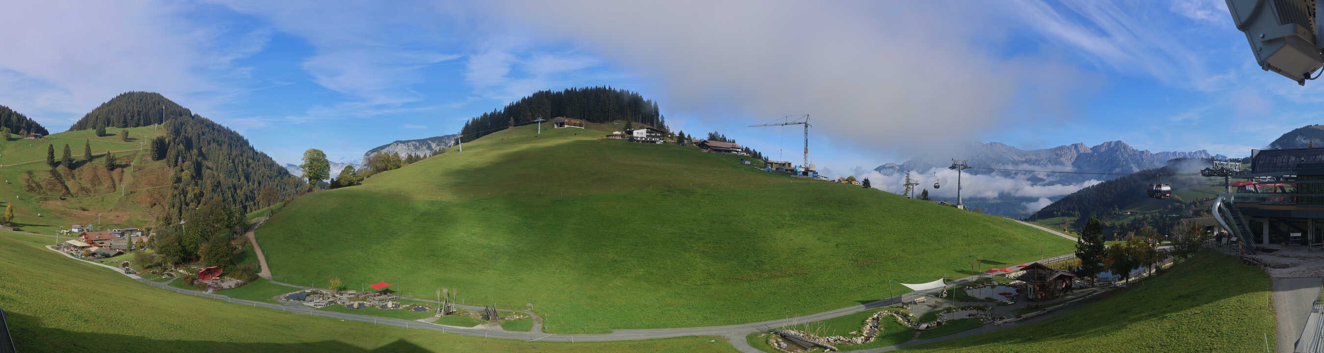 Archiv Foto Webcam Mittelstation Söll, Brixental