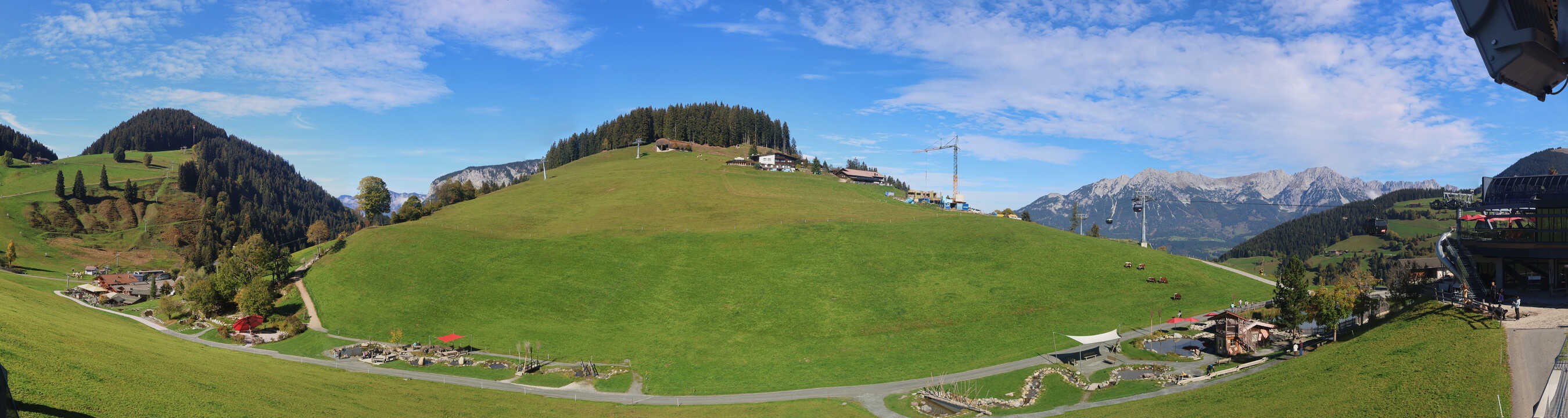 Archiv Foto Webcam Mittelstation Söll, Brixental