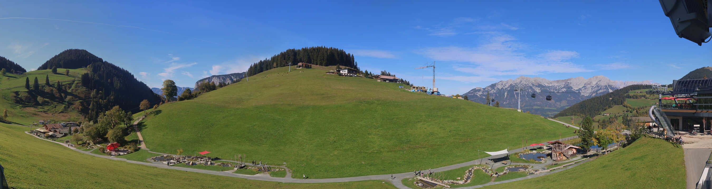 Archiv Foto Webcam Mittelstation Söll, Brixental
