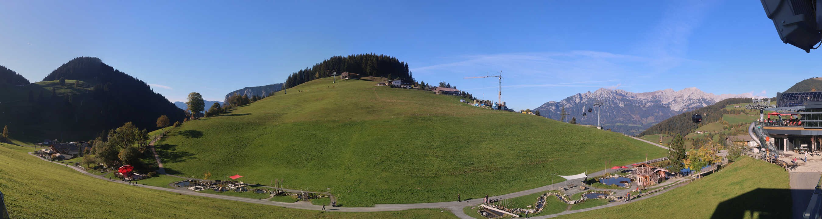 Archiv Foto Webcam Mittelstation Söll, Brixental