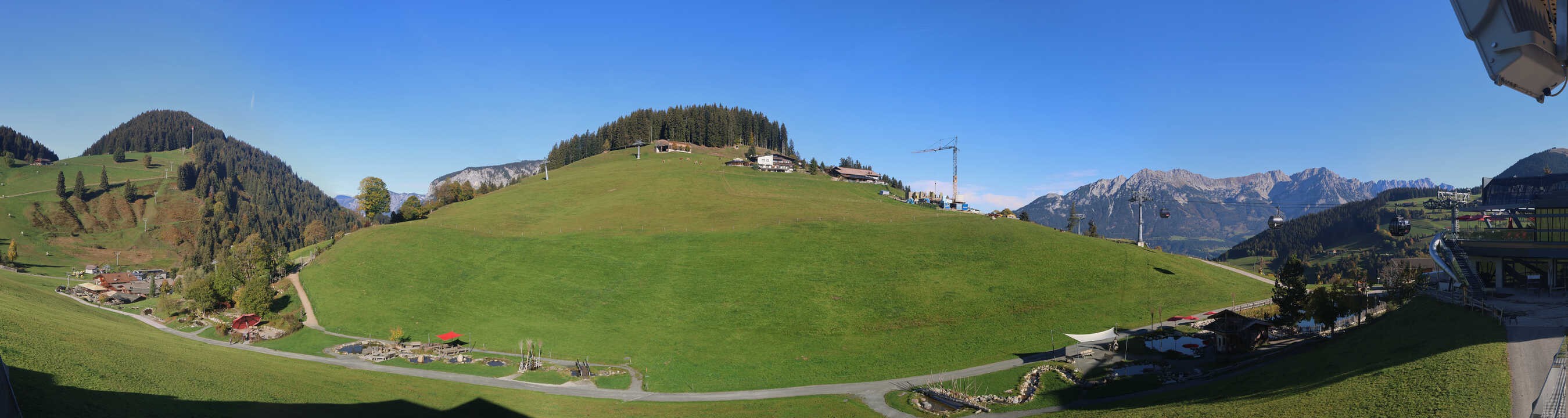 Archiv Foto Webcam Mittelstation Söll, Brixental