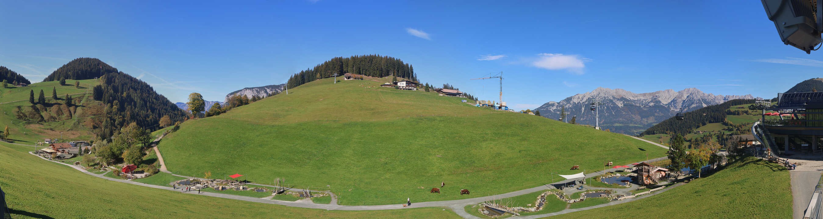 Archiv Foto Webcam Mittelstation Söll, Brixental