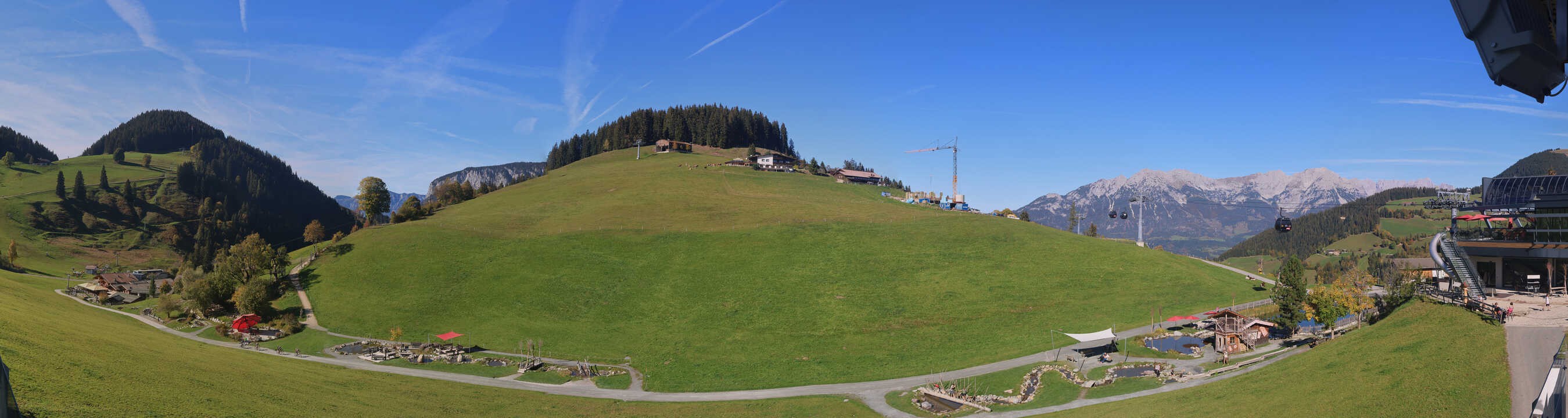 Archiv Foto Webcam Mittelstation Söll, Brixental