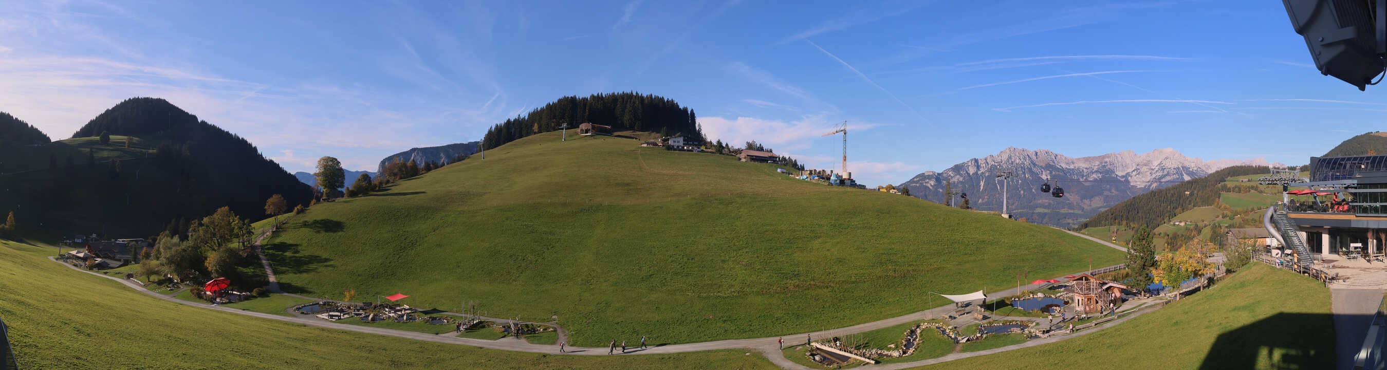 Archiv Foto Webcam Mittelstation Söll, Brixental
