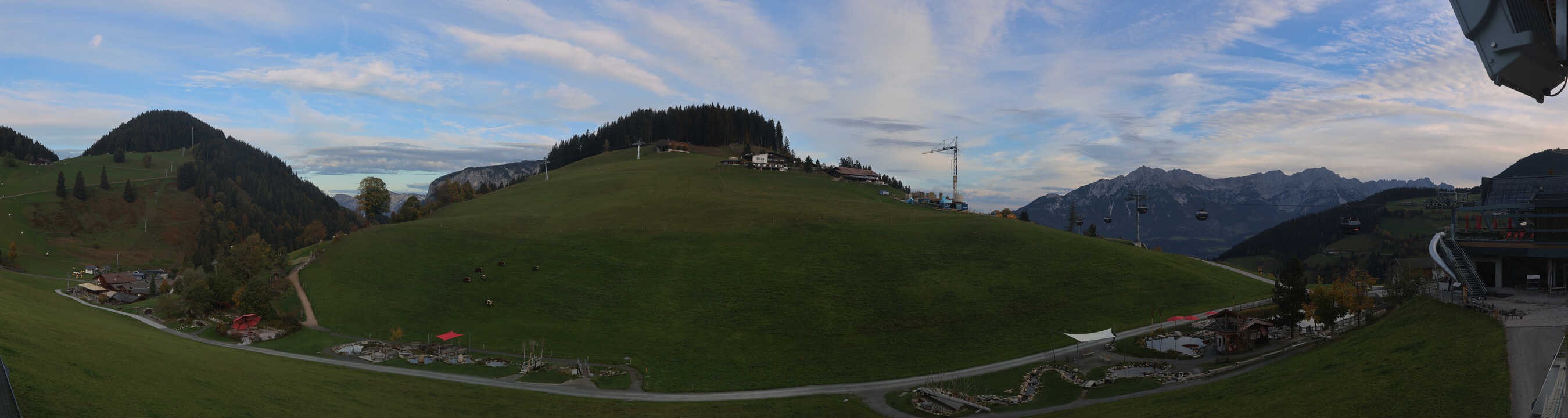Archiv Foto Webcam Mittelstation Söll, Brixental