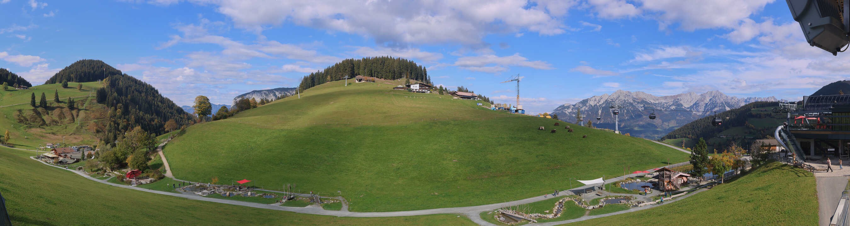 Archiv Foto Webcam Mittelstation Söll, Brixental
