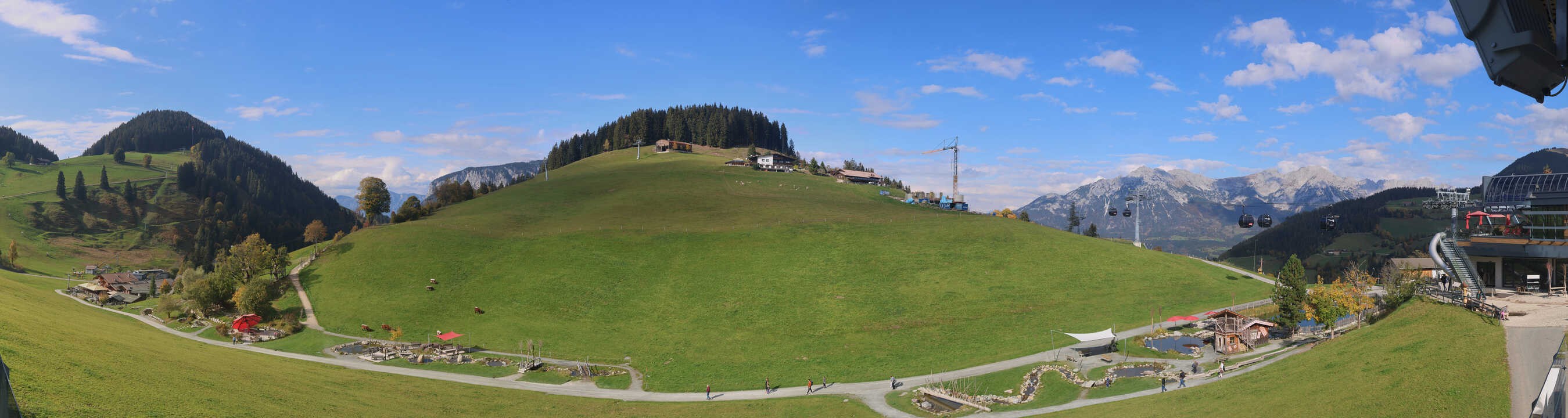 Archiv Foto Webcam Mittelstation Söll, Brixental
