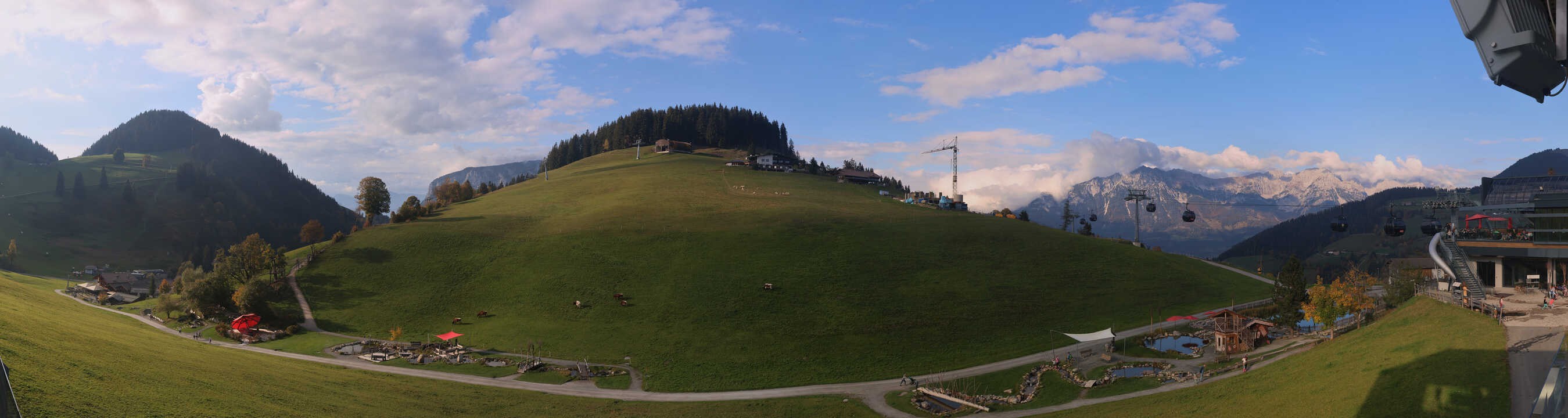 Archiv Foto Webcam Mittelstation Söll, Brixental
