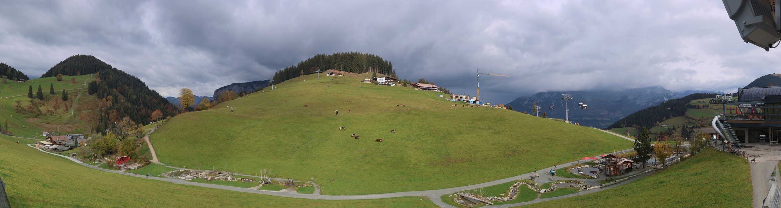 Archiv Foto Webcam Mittelstation Söll, Brixental