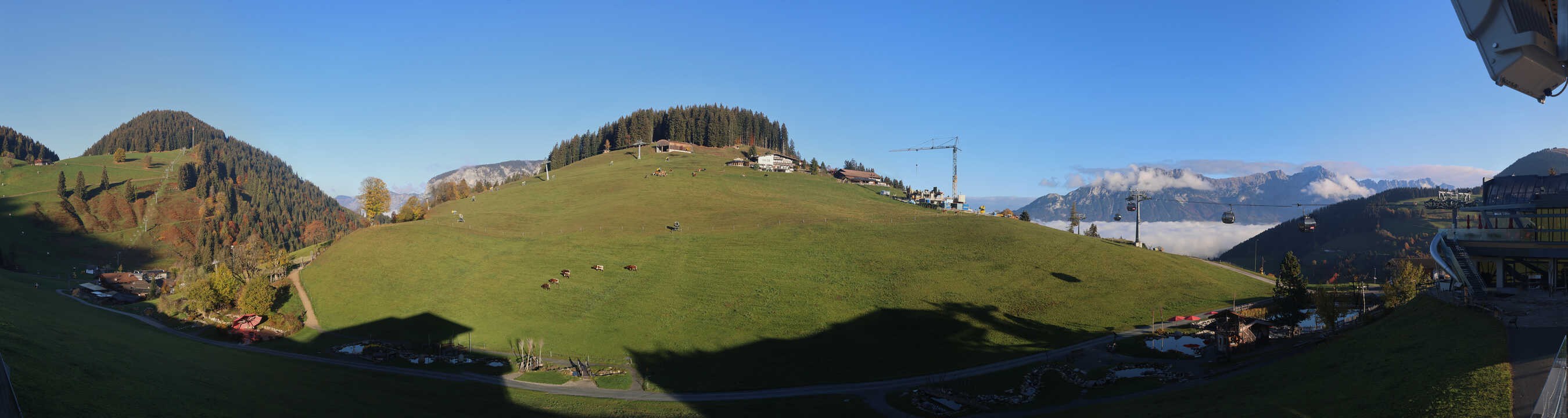 Archiv Foto Webcam Mittelstation Söll, Brixental