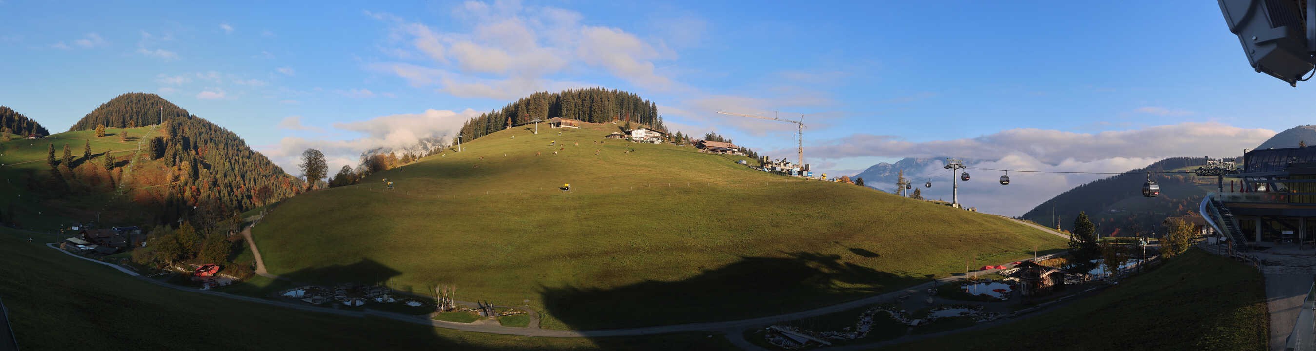 Archiv Foto Webcam Mittelstation Söll, Brixental