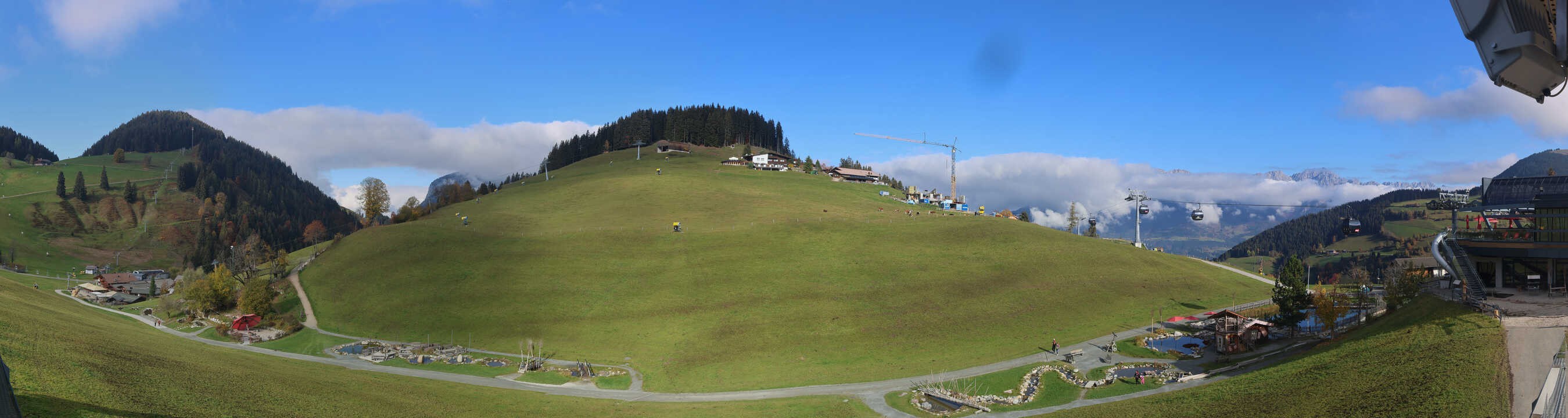 Archiv Foto Webcam Mittelstation Söll, Brixental