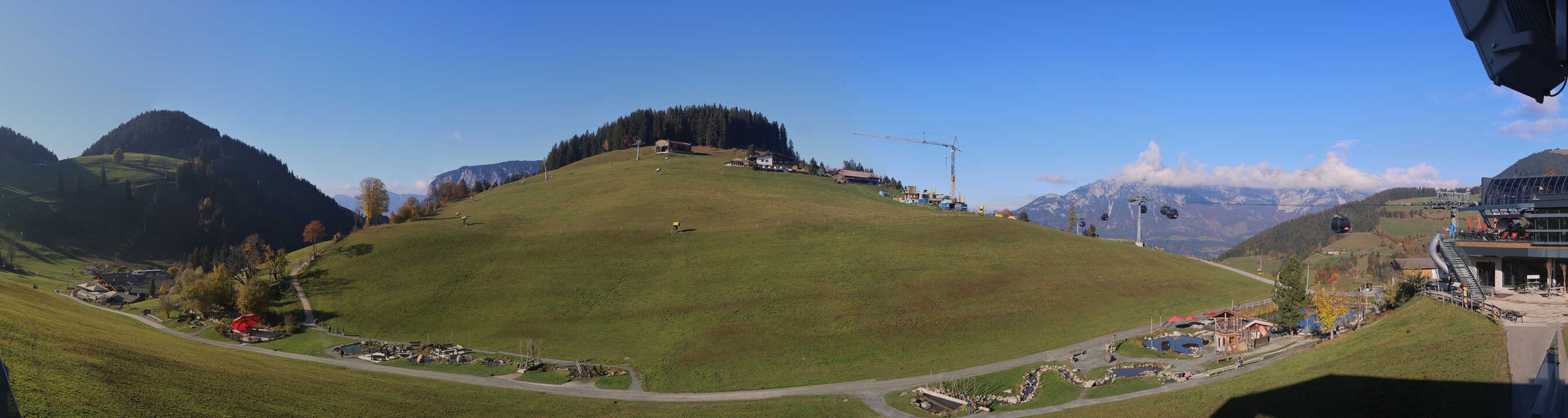 Archiv Foto Webcam Mittelstation Söll, Brixental