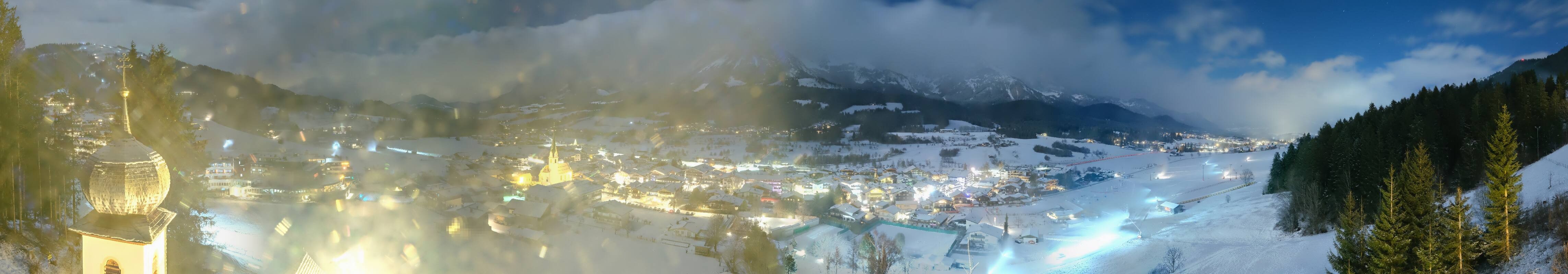 Archiv Foto Webcam Ellmau, Wilder Kaiser