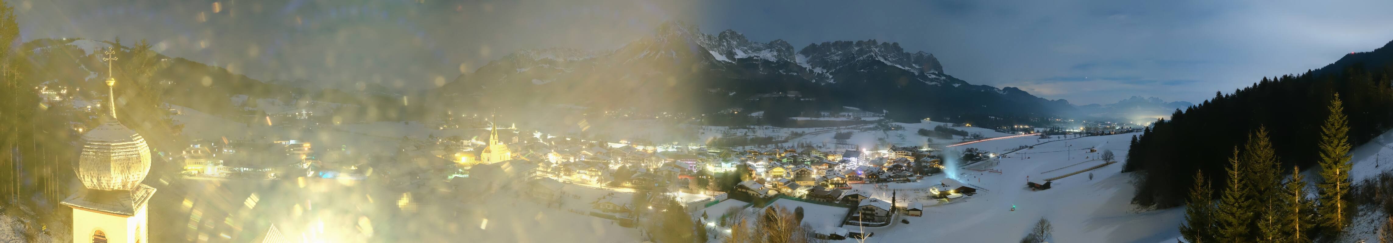 Archiv Foto Webcam Ellmau, Wilder Kaiser