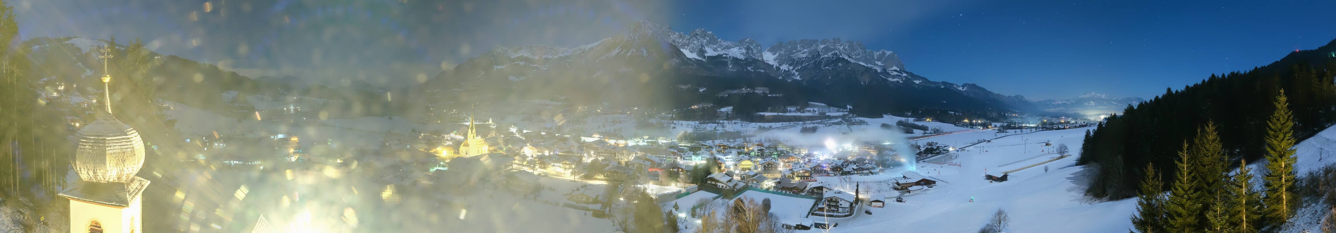 Archiv Foto Webcam Ellmau, Wilder Kaiser