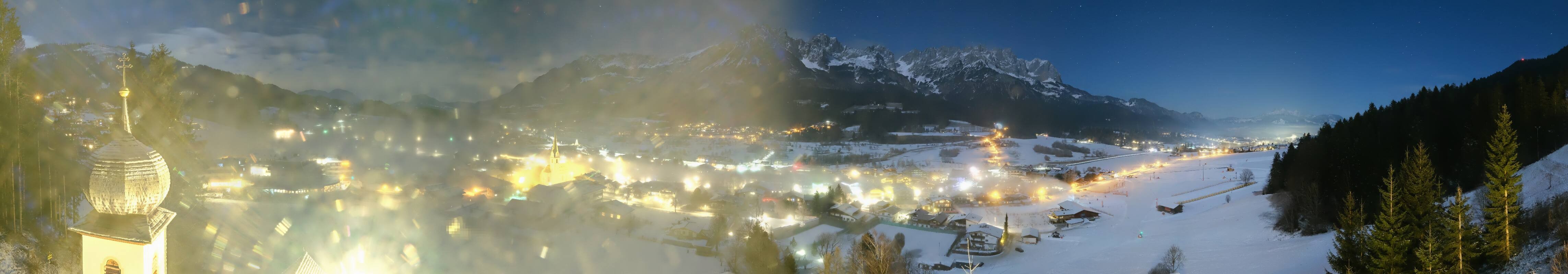 Archiv Foto Webcam Ellmau, Wilder Kaiser