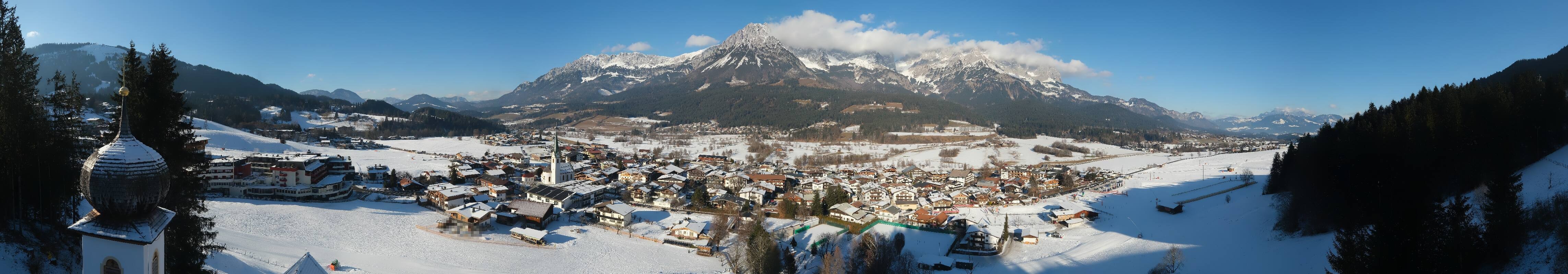 Archiv Foto Webcam Ellmau, Wilder Kaiser