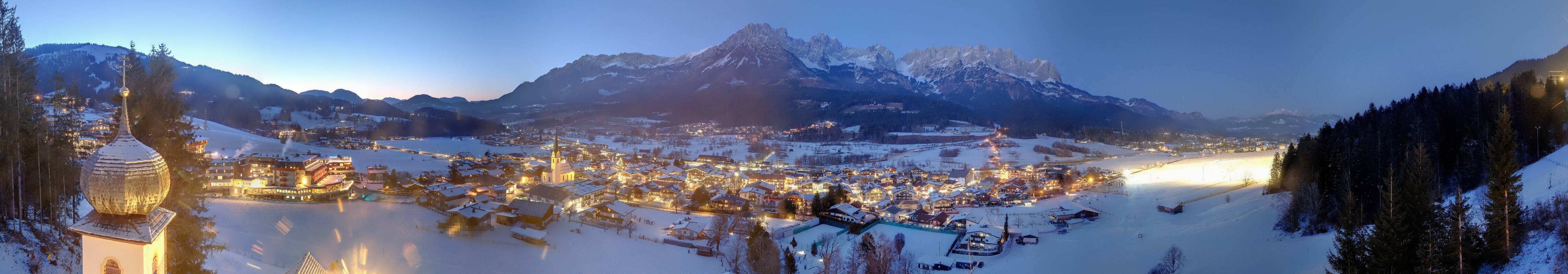 Archiv Foto Webcam Ellmau, Wilder Kaiser