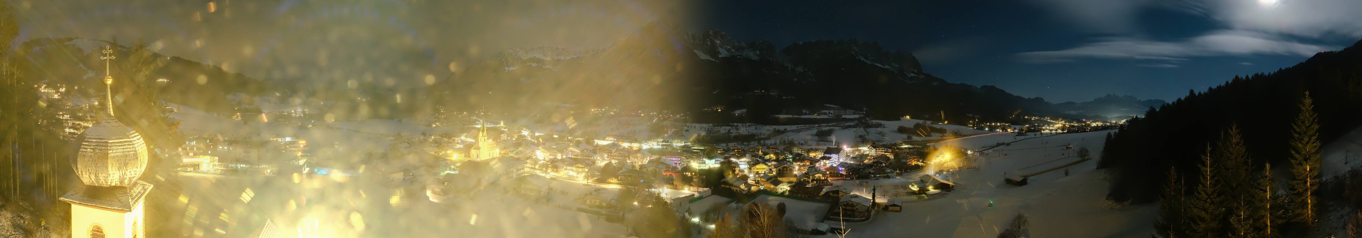 Archiv Foto Webcam Ellmau, Wilder Kaiser