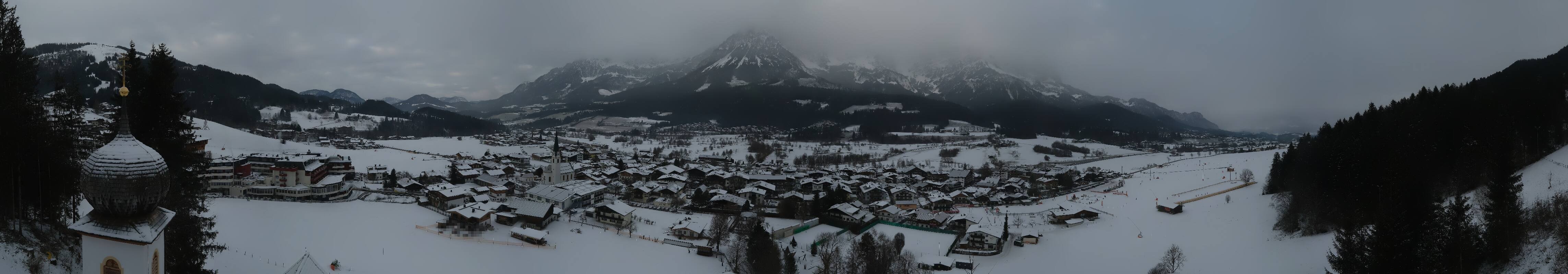 Archiv Foto Webcam Ellmau, Wilder Kaiser