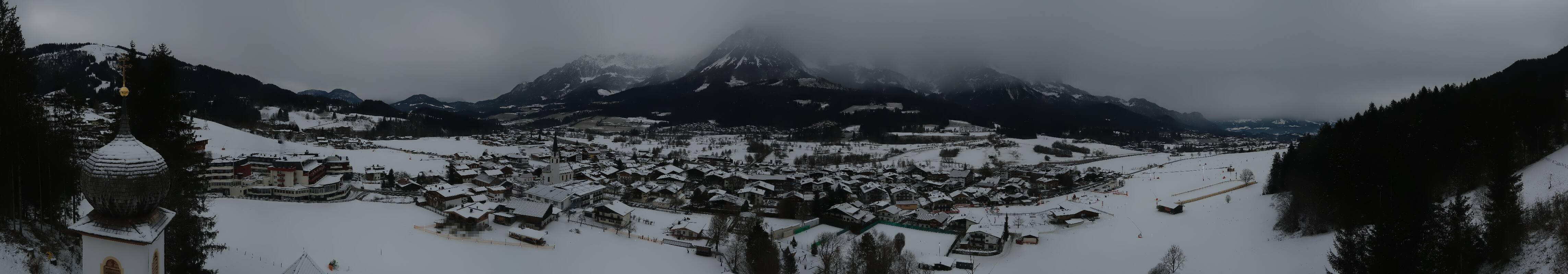 Archiv Foto Webcam Ellmau, Wilder Kaiser