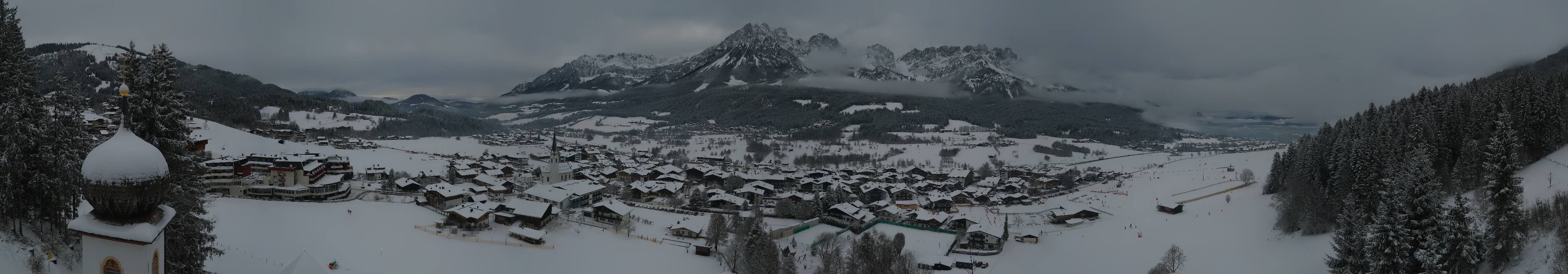 Archiv Foto Webcam Ellmau, Wilder Kaiser