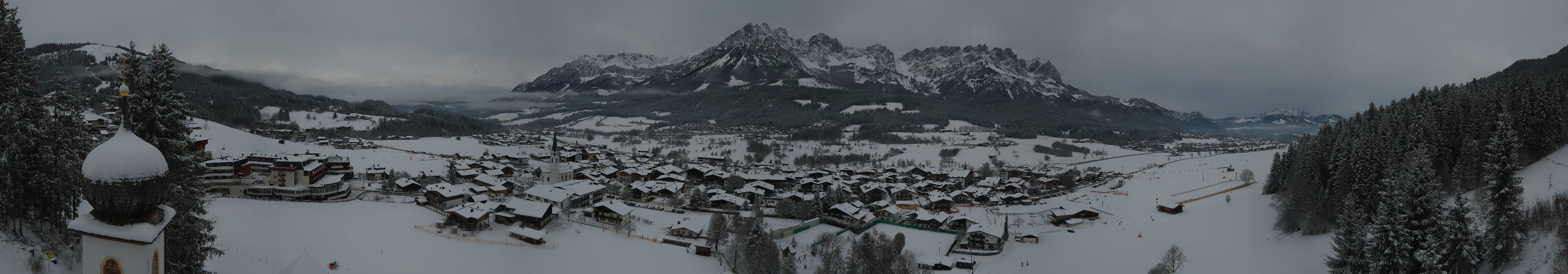 Archiv Foto Webcam Ellmau, Wilder Kaiser