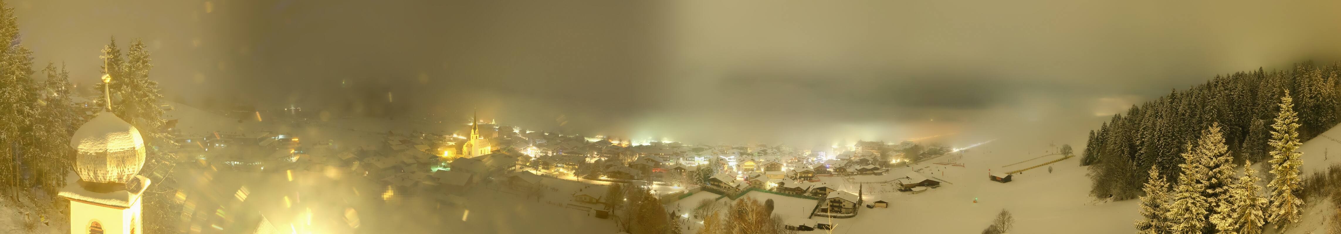 Archived image Webcam Ellmau, mountain range Wilder Kaiser