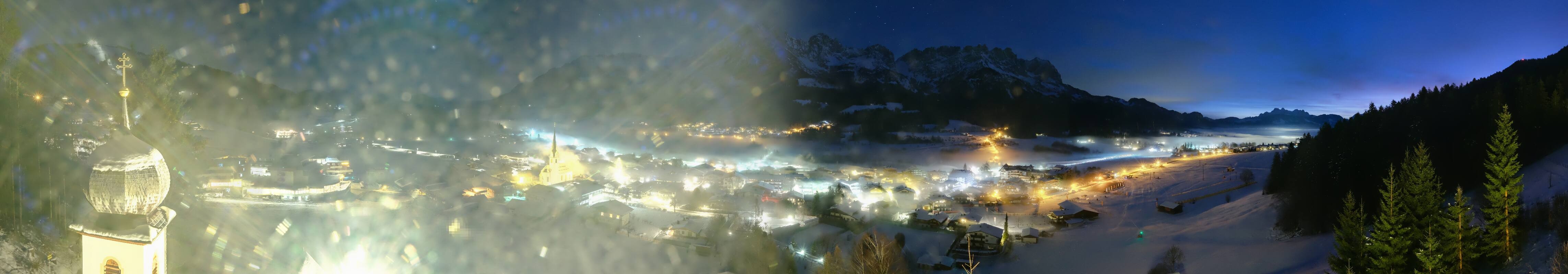 Archiv Foto Webcam Ellmau, Wilder Kaiser