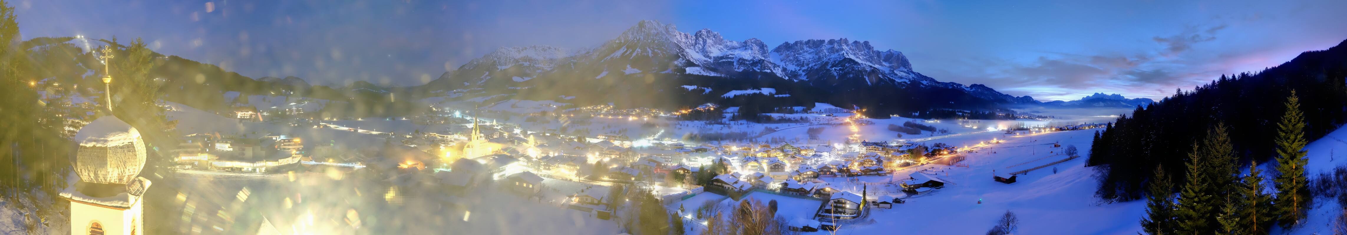 Archiv Foto Webcam Ellmau, Wilder Kaiser