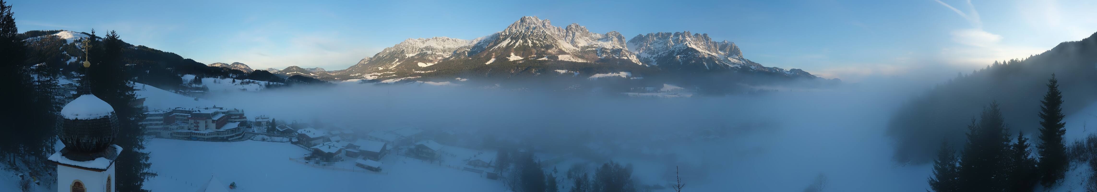 Archiv Foto Webcam Ellmau, Wilder Kaiser