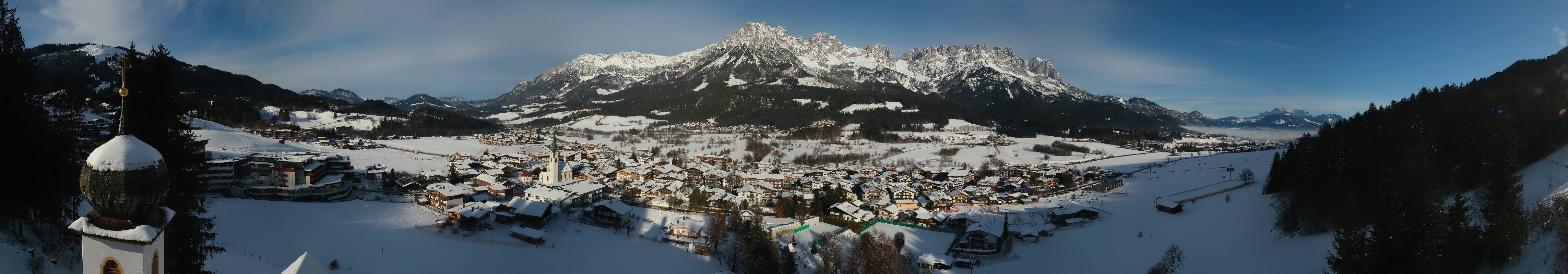 Archiv Foto Webcam Ellmau, Wilder Kaiser