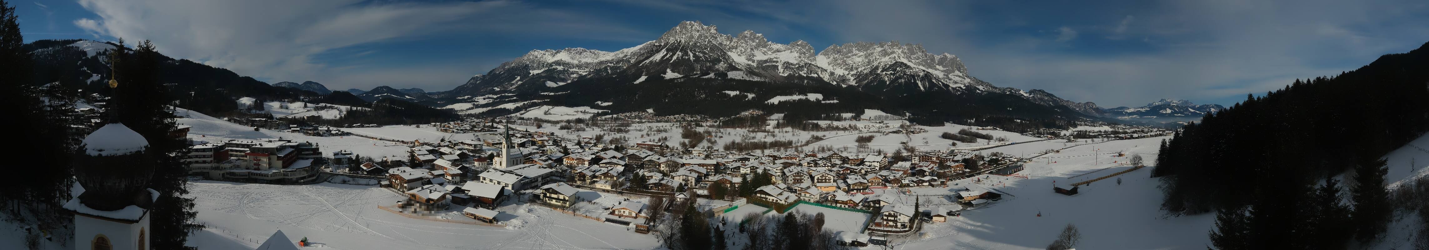 Archiv Foto Webcam Ellmau, Wilder Kaiser