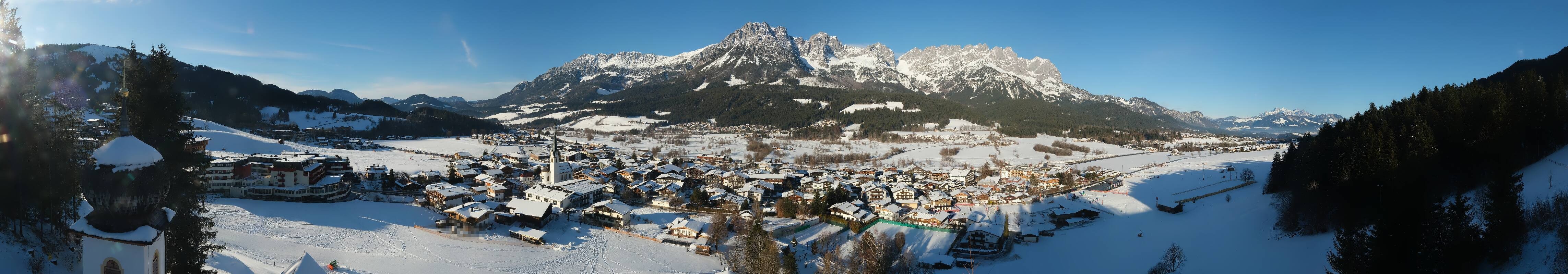 Archiv Foto Webcam Ellmau, Wilder Kaiser