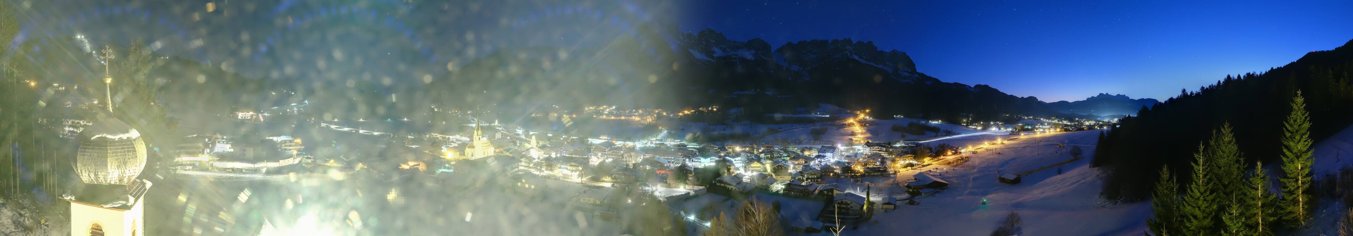 Archiv Foto Webcam Ellmau, Wilder Kaiser